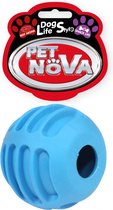 speelgoed chiens Friandises cache balle bleu 6cm