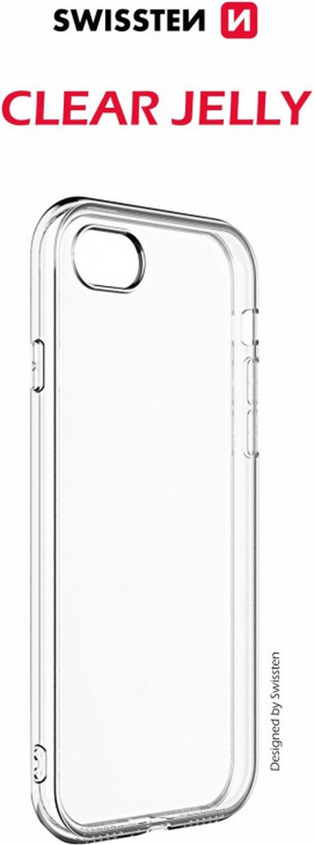 Swissten iPhone 15 Pro transparant Jelly-hoesje-Back Cover