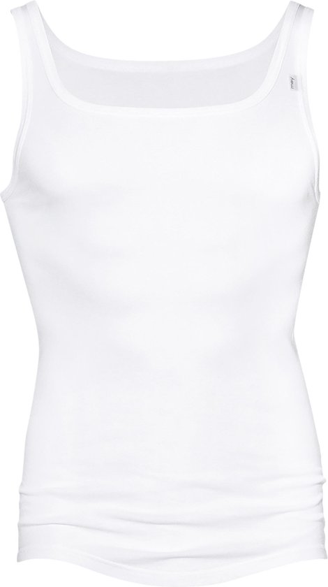 Chemise athlétique Mey Noblesse (pack de 1) - débardeur homme côtes fines - blanc - Taille : 8XL