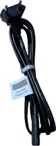Originele Samsung CBF TV kabel netsnoer recht aansluiting zwart 3903-000525