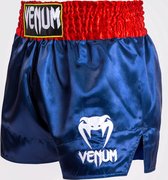 Venum Classic Muay Thai Shorts Blauw Rood Wit Maat XS