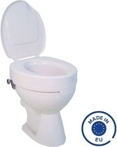 Drive Medical Toiletverhoger Ticco - 10 cm verhoging - met deksel - Eenvoudige montage