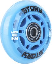 Set de roues de patins à roues alignées Story (8 pièces !) Fusion Blue