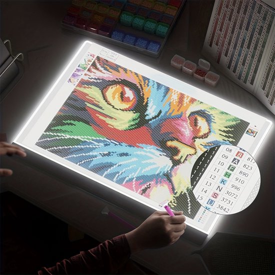 Crafts&Co® Pochette pour Tablette Lumineuse | Sacoche pour