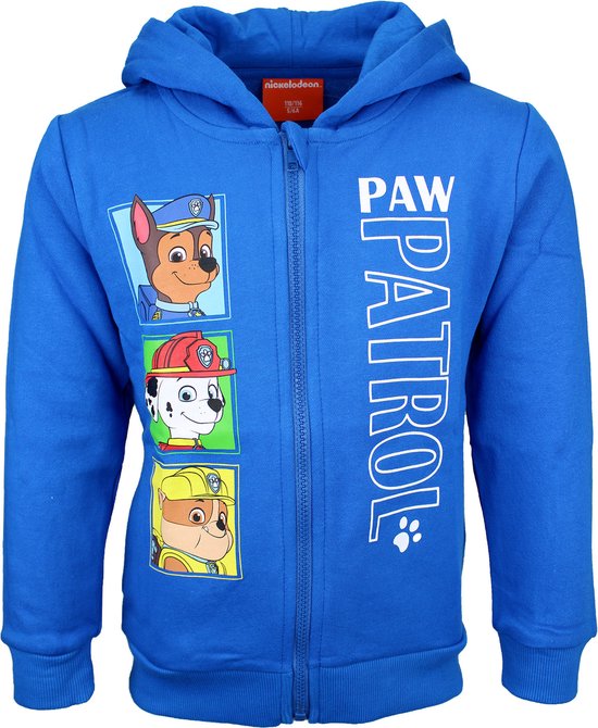Disney Vestje Paw Patrol blauw Kids & Kind Jongens Blauw - Maat: