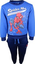 Marvel Joggingpak / Huispak Spiderman blauw Kids & Kind Jongens Blauw - Maat: 116