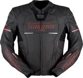 Furygan Nitros Black Red Motorcycle Jacket XL - Maat - Jas
