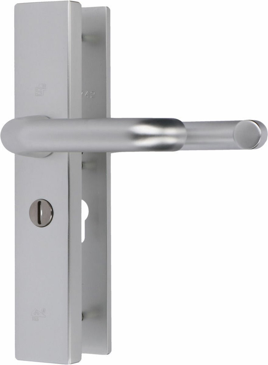 Veiligheidsgarnituur - Aluminium - Aluminium - S2 - S2 5021 met kerntrekbeveiliging SKG*** - kruk-kruk PC55
