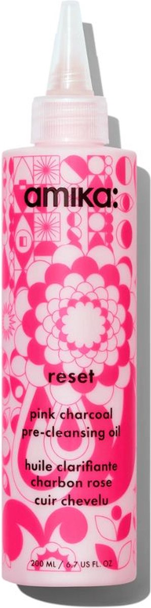 Amika - Reset Pink Charcoal Scalp Cleansing Oil - 200 ml