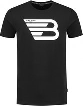 Ballin Amsterdam - Jongens Slim fit T-shirts Crewneck SS - Black - Maat L