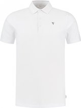 Purewhite - Heren Regular fit T-shirts Polo SS - White - Maat S