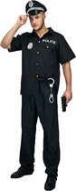 Politie verkleedkleren - Politiepak - Politie kostuum - Carnavalskleding - Carnaval kostuum - Heren - One Size