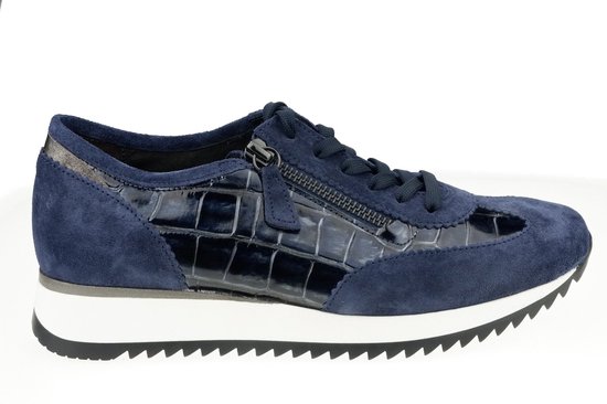 Gabor 56.338.66 - dames sneaker - blauw - maat 38.5 (EU) 5.5 (UK)