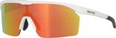 Trivio - Fietsbril Noa Wit Revo Rood met Extra Transparante Lens