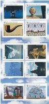 Bpost - Art - 10 timbres tarif 1 - Envoi en Belgique - Magritte