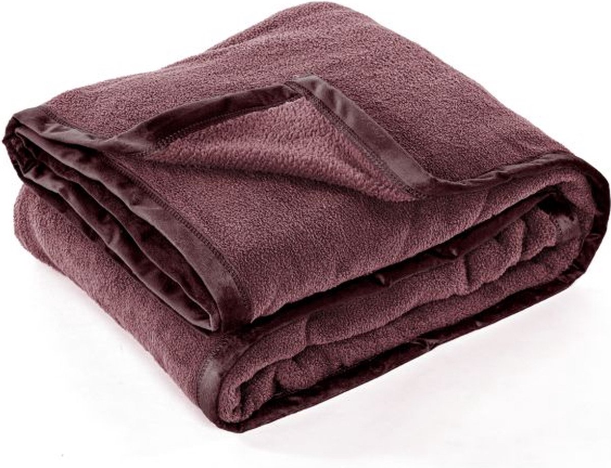 Tiseco HOME STUDIO - Plaid - LAMIS - 240x260 cm - Russet