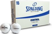 Spalding Control 15 Pack White 15 balles
