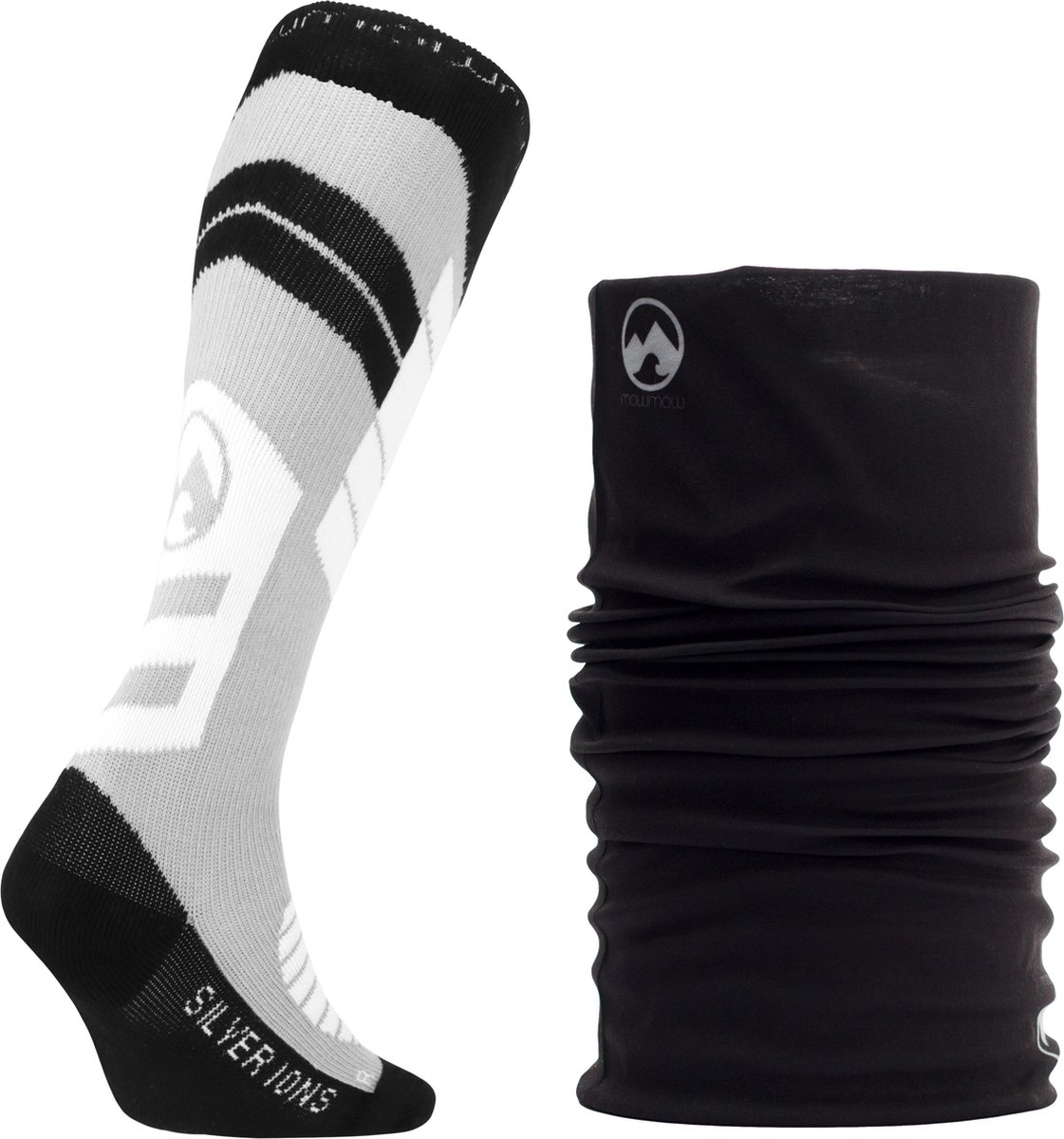 MowMow Nekwarmer + Skisokken Multipack