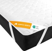 Matrasbeschermer 180 x 200 cm Matrastopper voor matrassen tot 30 cm Wasbaar op 60 °C & Oeko-Tex gecertificeerd voor meer hygiëne in bed Onderbed als bescherming voor boxspringbed en topper.