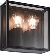 Applique d'extérieur Cosy noir mat 2 lampes max 15W