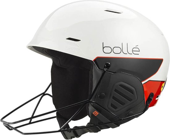 Bollé Mute SL MIPS Skihelm 2023 | Race White Shiny | Maat: 52 - 55 cm