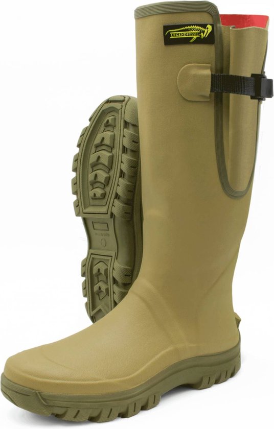 Legendfossil - Rubber Laarzen - Tyrannos - Regenlaarzen - Outdoor Laarzen - Waterdicht - Wandellaarzen mt. 43