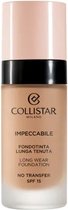 Collistar Make-up Long Wear Foundation Impeccable 5N Ambra