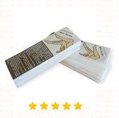Yaluda® Wax Strips - Harsstrips - 200 Stuks - Ontharen - Ontharingsstrips - Nonwoven - Waxstrips - Non Woven - Wax Epilator - Voor het doeltreffend verwijderen van ongewenste haartjes - Lichaam