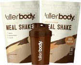 Killerbody Maaltijdshake Voordeelpakket + Shaker - Apple Pie & Vanilla - 2000 gr