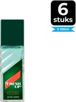 Fresh Up Original Depper for Men - 100 ml - Aftershave lotion - Voordeelverpakking 6 stuks
