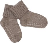 GoBabyGo - Chaussettes Bébé en laine d'alpaga - 1-2 ans - Noyer