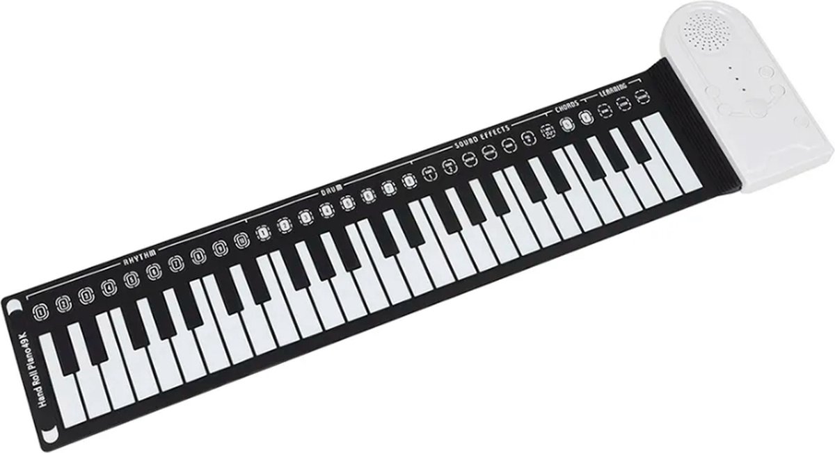 Guide des notes de clavier de piano en silicone pour débutant