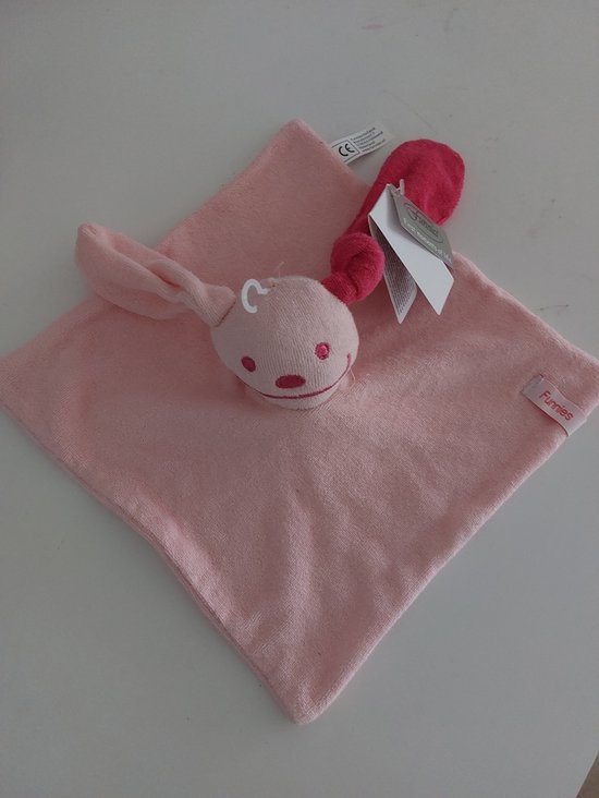 Funnies Tutpoppetje Lange Oor Roze/Fuchsia van Funnies. — afbeelding 2