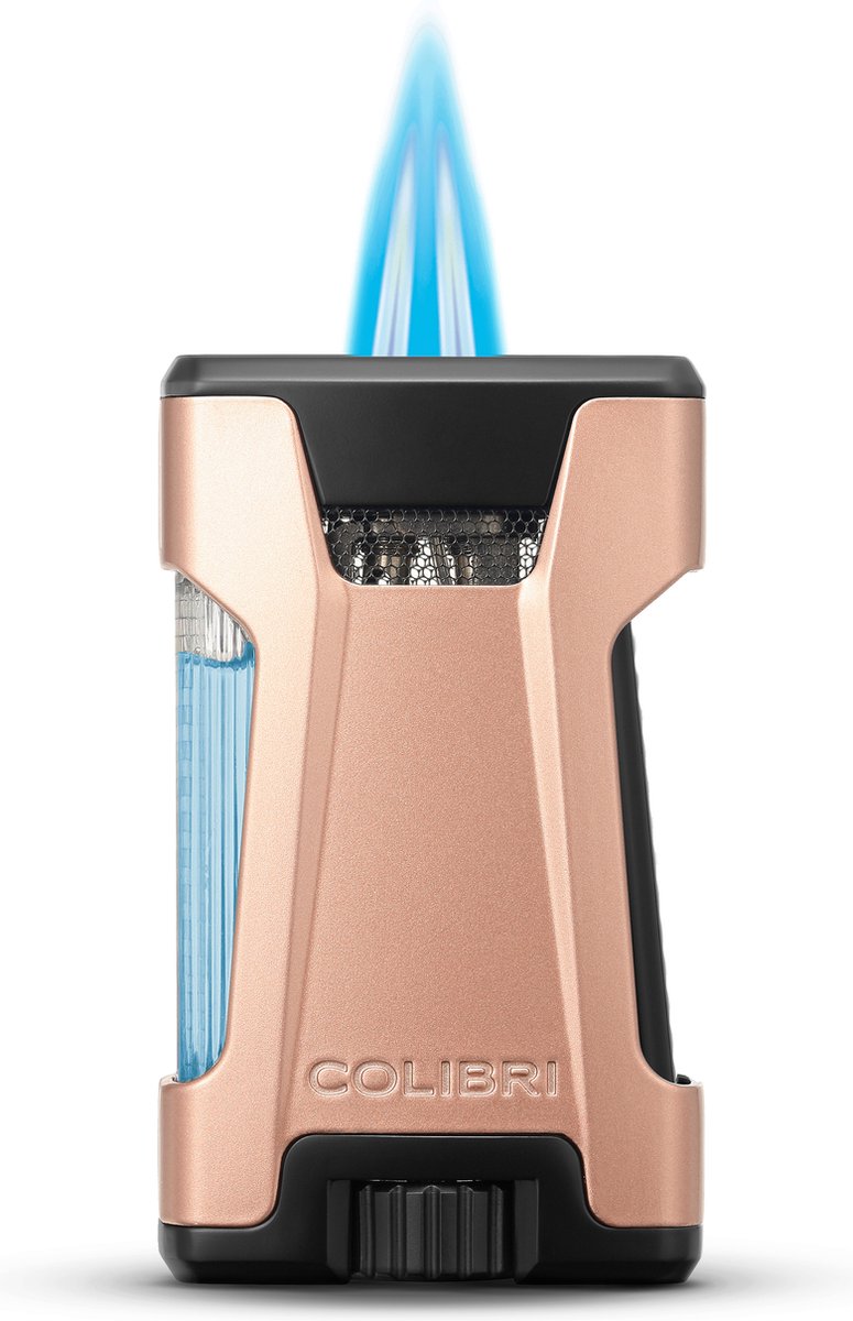 Goedkoopste Colibri Rebel - Dubbele Jet Flame Aansteker - Windproof Sigarenaansteker/Stormaansteker