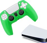 Gadgetpoint | Siliconen Game Controller(s) Hoesjes | Performance Antislip Skin Beschermhoes | Softcover Grip Case | Accessoires geschikt voor Playstation 5 - PS5 | Grip Groen