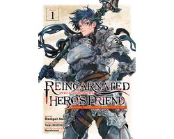 Omslag van Reincarnated Into a Game as the Hero's Friend: Running the Kingdom Behind the Scenes (Manga)- Reincarnated Into a Game as the Hero's Friend: Running the Kingdom Behind the Scenes (Manga) Vol. 1