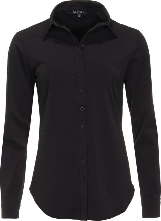 Mi Piace Travel blouse zwart 60840 Maat S