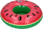 CHPN - Opblaasbare watermeloen-Bekerhouder - Bekerhouder - Opblaasbaar - Cupholder - Partyaccessoire - Watermeloen - Zwembadfeestje - Zwemmen
