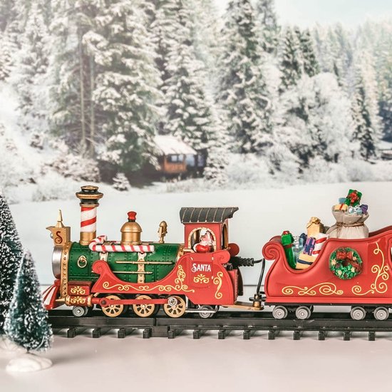 North Pole Railway Train De Noel Lemax Lemax North Pole Railway