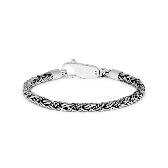 SILK Jewellery - Zilveren Armband - Double fox - 278.19 - Maat 19,0