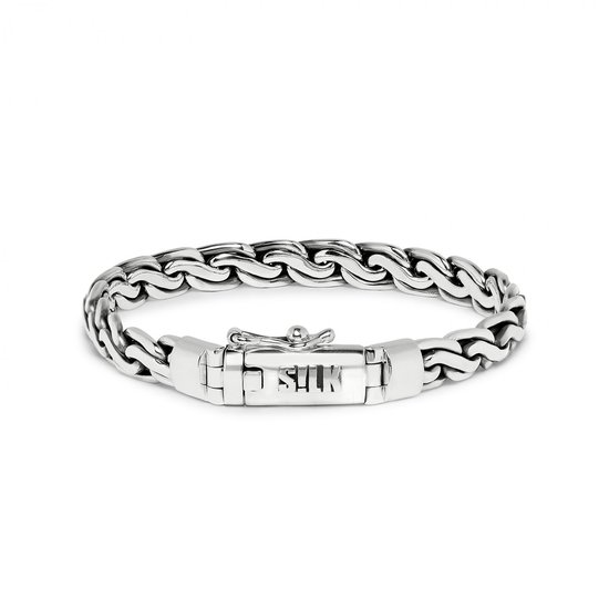 SILK Jewellery - Zilveren Armband - Breeze - 148.22 - Maat 22,0