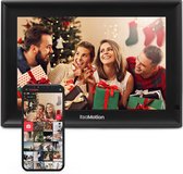 Bol.com Digitale Fotolijst met WiFi en Frameo App - Fotokader - 10.1 inch - HD+ - IPS Display - Zwart - Micro SD - Touchscreen -... aanbieding