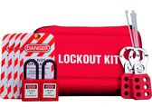 Lock out kit- LOTO - LOTOTO - Lockout Tagout - Incl. Lockout Tagout materiaal - Lock out - Tag out - LOTO monteur set