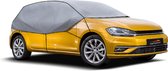 CarPassion Autohoes - Half Cover - Beschermhoes - Waterdicht & Vorstbestendig - Maat M/L - Grijs - 295 x 75 cm