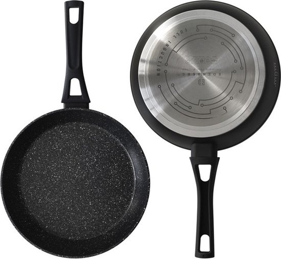 Edënbërg Stonetec Line - Hapjespan Keramisch - 18 cm - 3-laags anti-aanbaklaag!