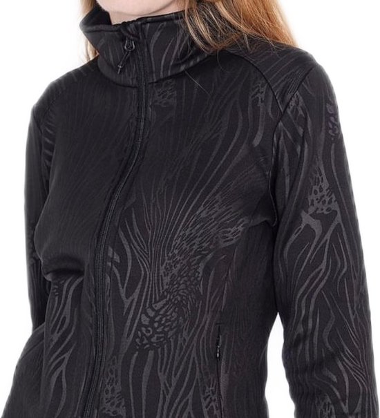 Func Factory dames Technische Fleece Jasje Jade zwart 44 van Func Factory — afbeelding 2