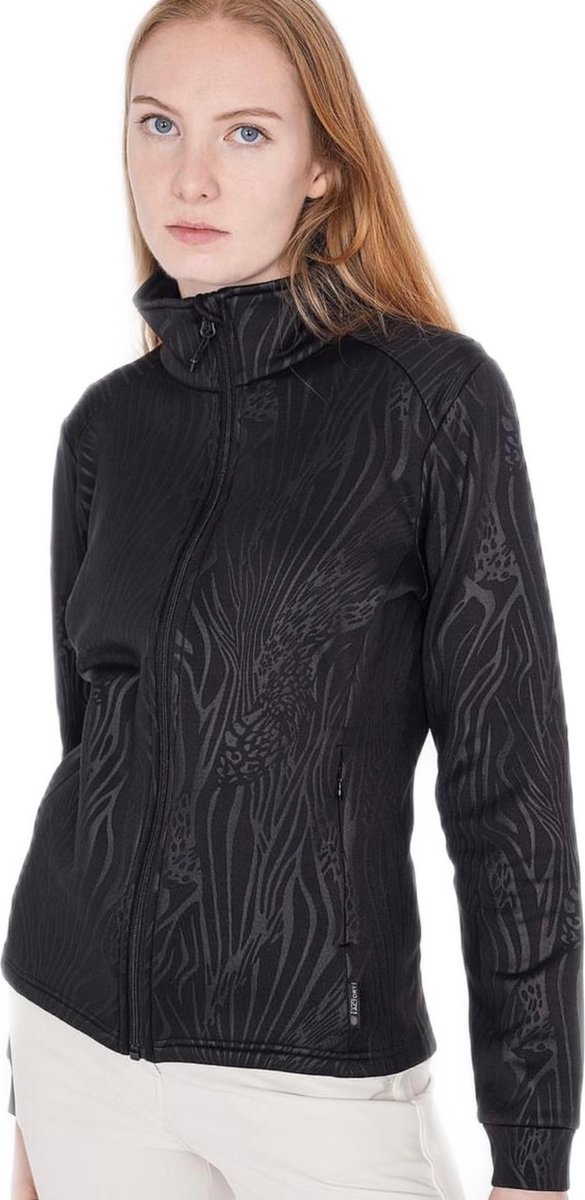 Func Factory dames Technische Fleece Jasje Jade zwart 44 van Func Factory — afbeelding 4