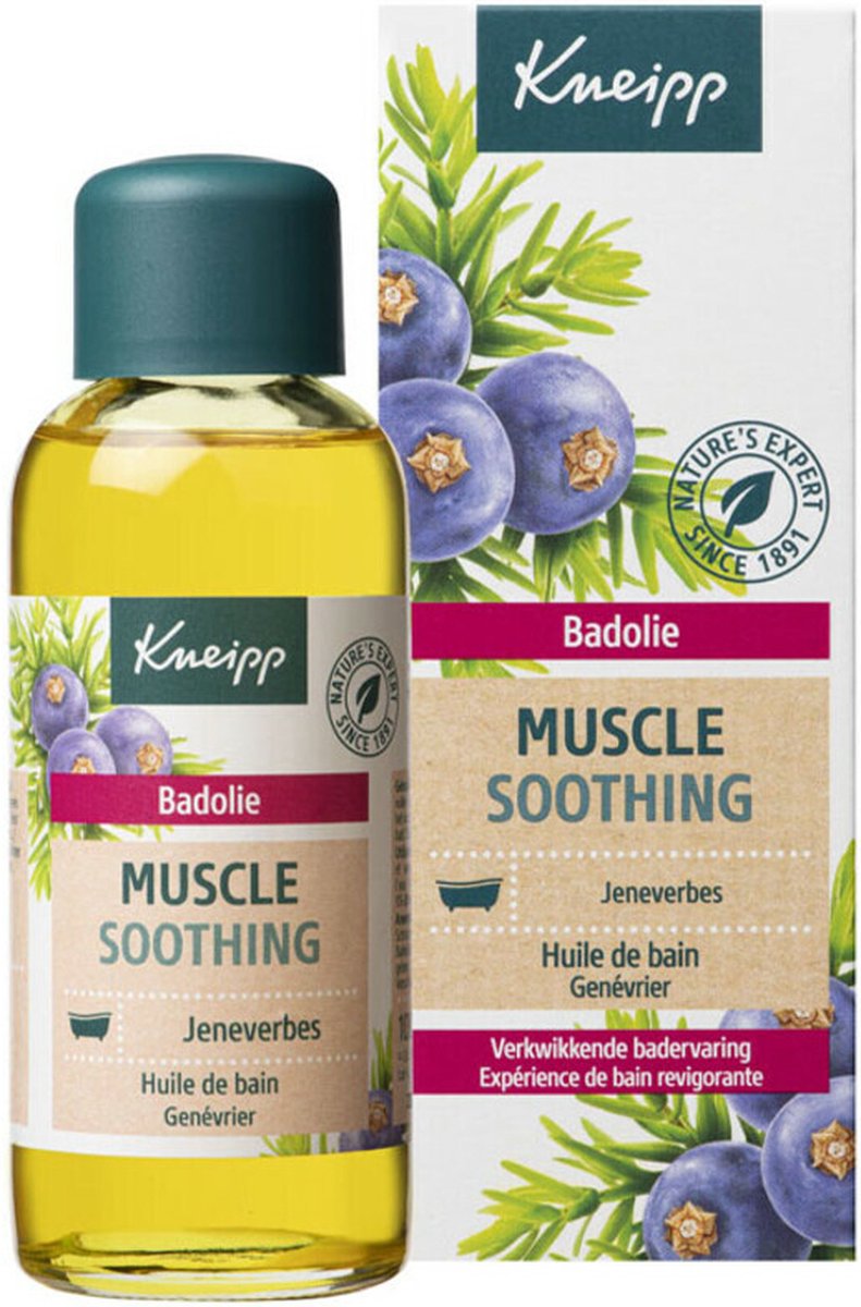 Goedkoopste 6x Kneipp Badolie Muscle Soothing Jeneverbes 100 ml