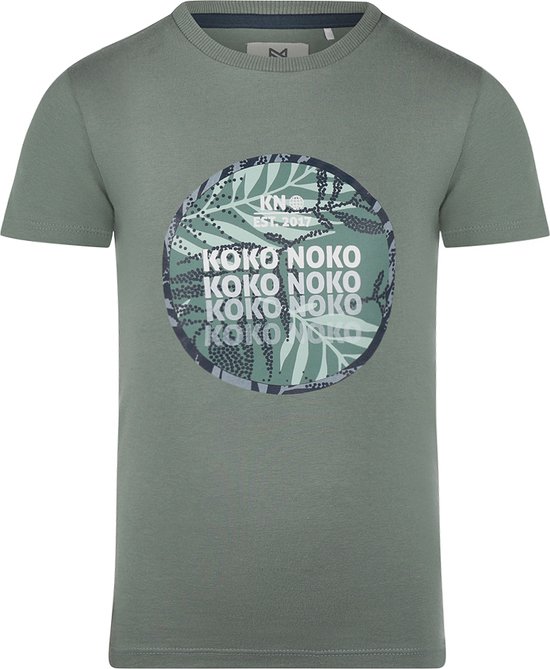 Koko Noko R-boys 1 Jongens T-shirt - Dusty green