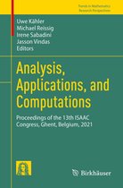 Trends in Mathematics - Analysis, Applications, and Computations